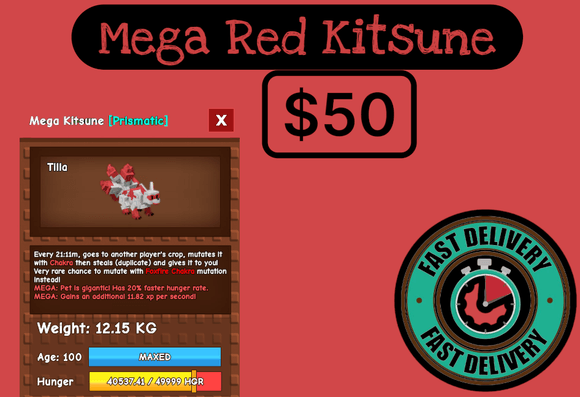 Mega Kitsune | RANDOM KG 