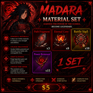 Madara Set + F Skill