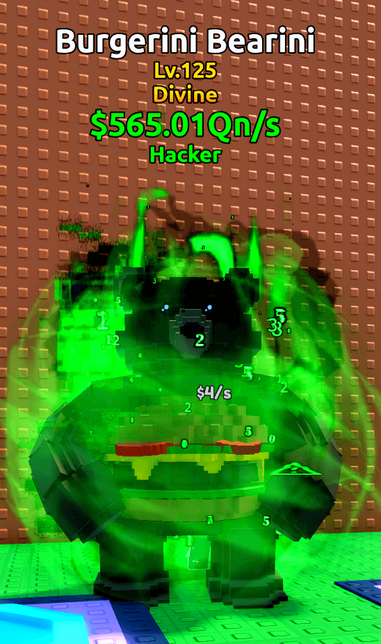 Burgerini bearini | Divine | Hacker | 565.01Qn/s
