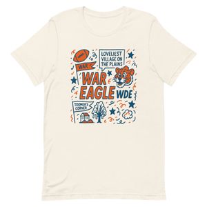 War Eagle Auburn T-Shirt – Loveliest Village Game Day Tee