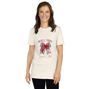 Alabama Roll Tide T-Shirt with Houndstooth Bow