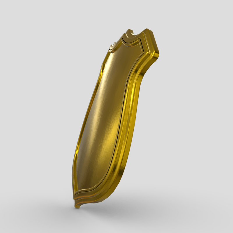 Police Badge - low poly PBR 3d model