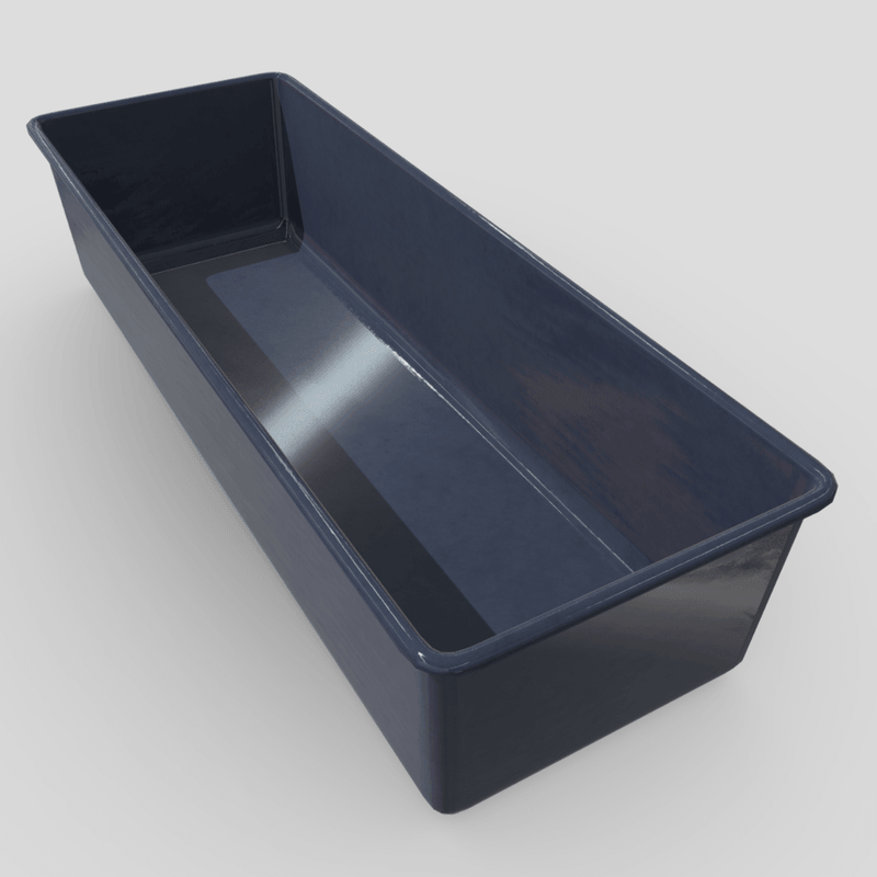 CC0 - Baking Tin - low poly PBR 3d model