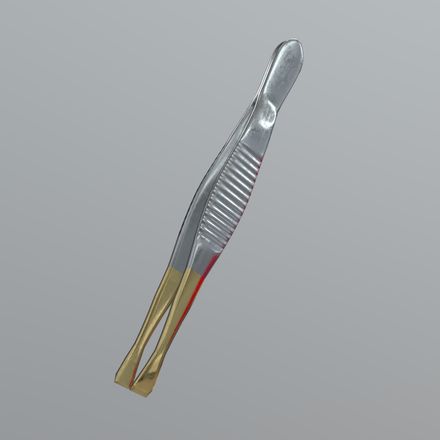 Tweezer - low poly PBR 3d model