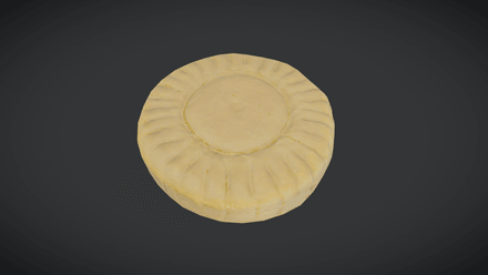 Shortbread 2 - low poly PBR 3d model