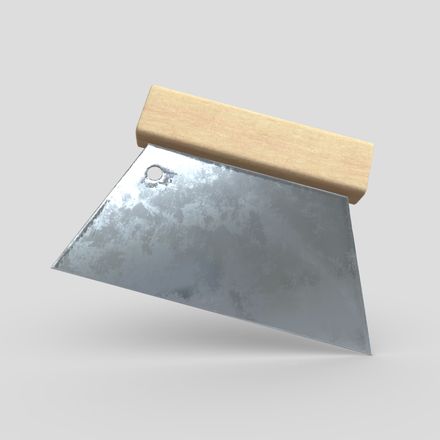 Surface Spatula - low poly PBR 3d model