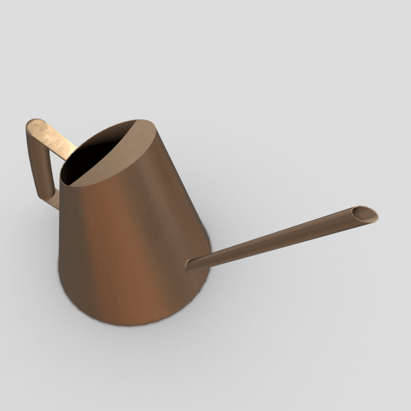 Watering Can 3 - low poly PBR 3d model