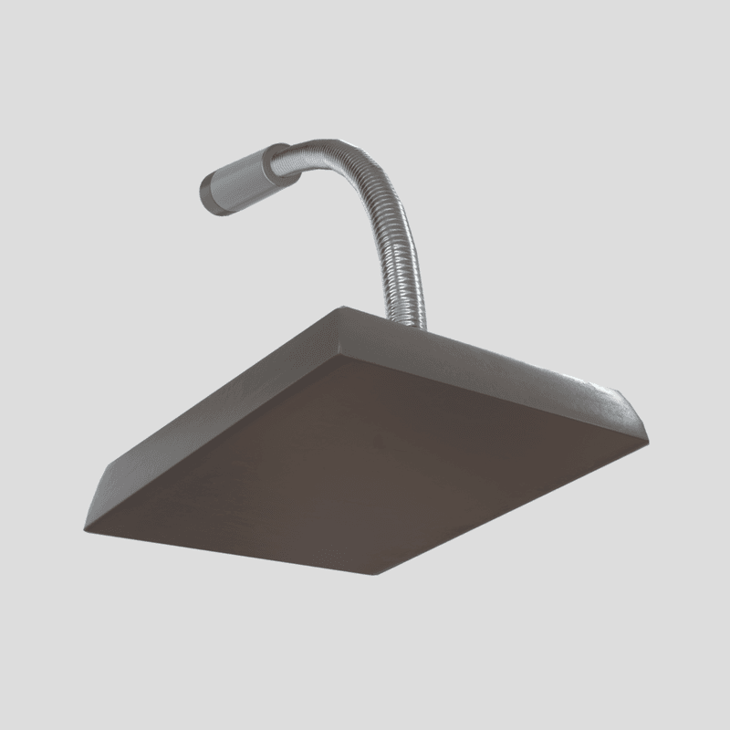 Intercom Microphone - low poly PBR 3d model