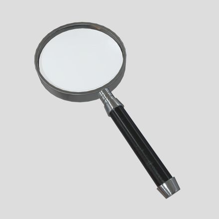 Magnifying Glass - low poly PBR 3d model