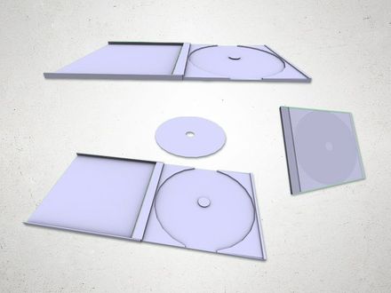 CD Case - 3D Model