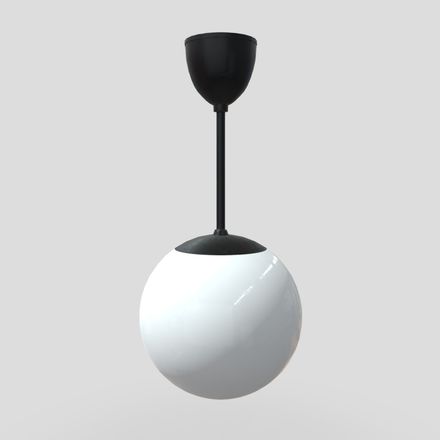 Ceiling Lamp - low poly PBR 3d model