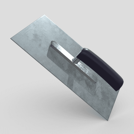 Smoothing Trowel - low poly PBR 3d model