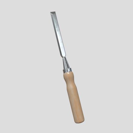 CC0 - Chisel 3 - low poly PBR 3d mdoel