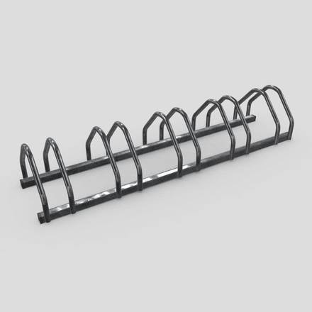 Bicycle Stand 2 - low poly PBR 3d model