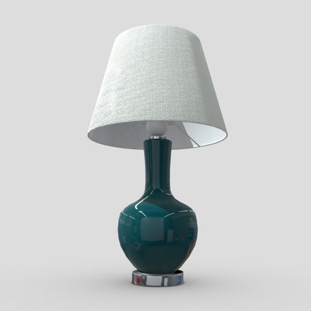 Table Lamp 2 - low poly PBR 3 model