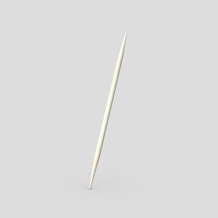 CC0 - Toothpick - low poly PBR 3d model