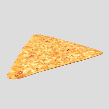 Tortilla Chip - low poly PBR 3d model