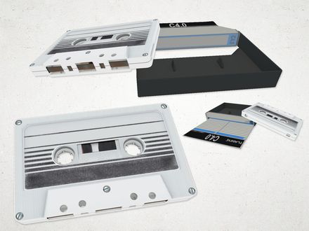 Tape Cassette - 3D Model