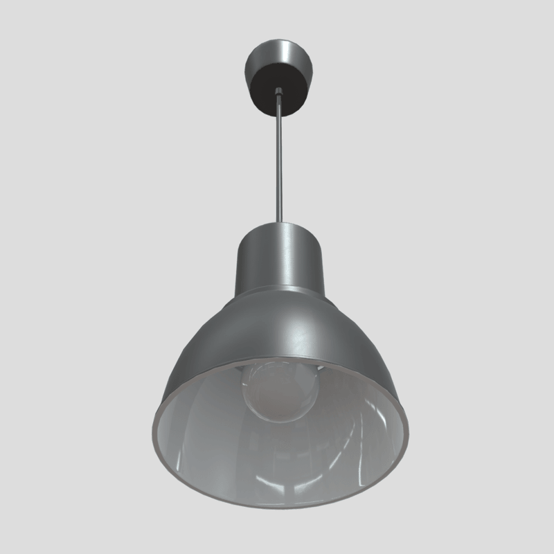 Ceiling Lamp 6 - low poly PBR 3d model