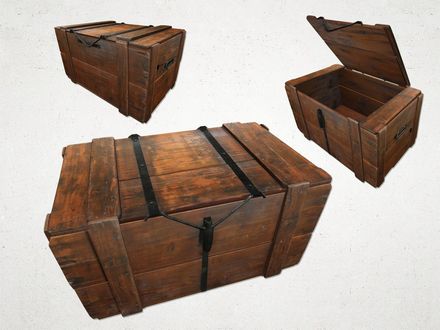 Crate 4 - 3D Model