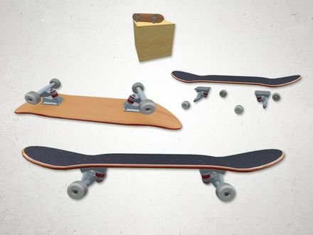 Skateboard - 3D Model