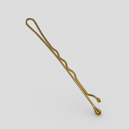 Hairpin - low poly PBR 3d model