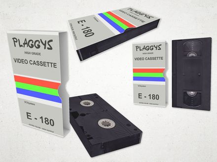 Video Cassette (low poly) - 3D Model