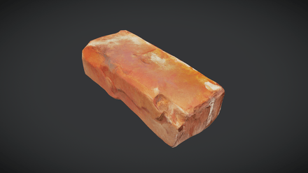 Brick - low poly PBR 3d model