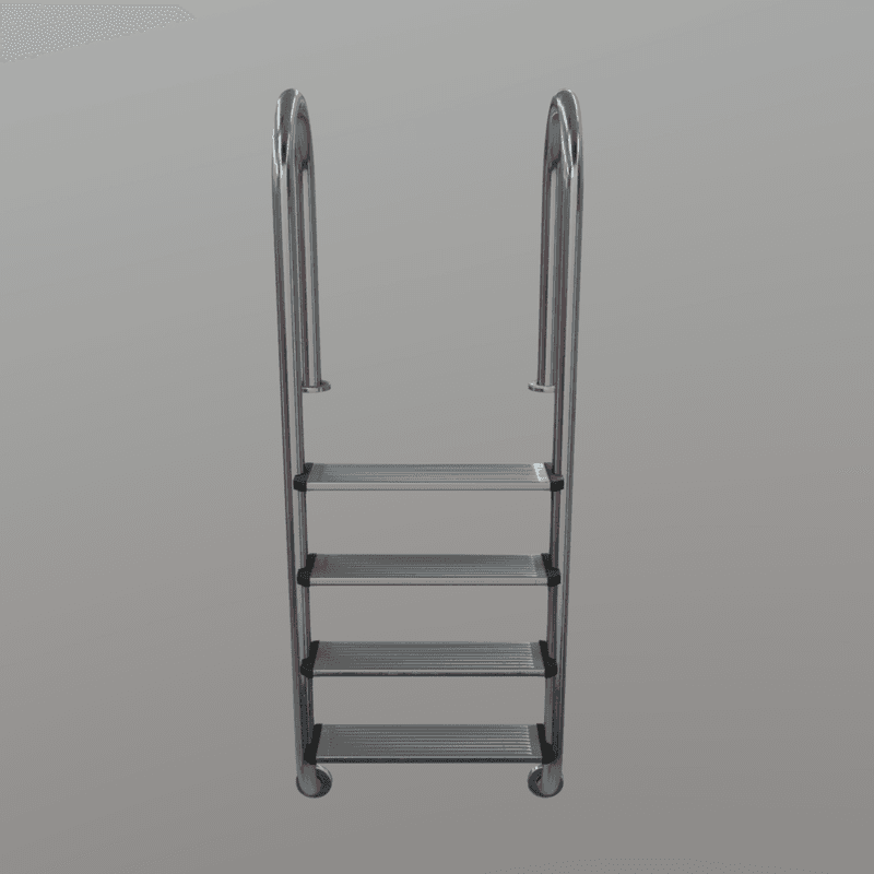 Pool Ladder - low poly PBR 3d model
