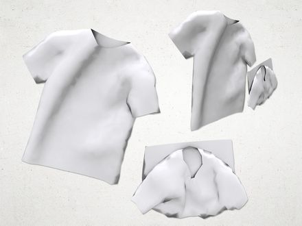 Shirt Drape - 3D Model