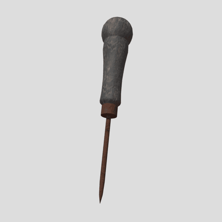 Ice Pick 3 - low poly PBR 3d model