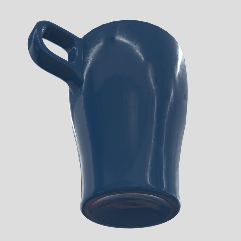 Mug 3 - low poly PBR 3d model