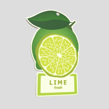 CC0 - Air Freshener Lime - low poly PBR 3d model