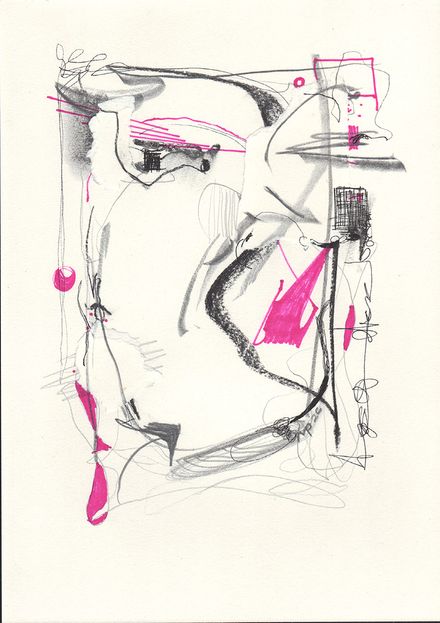 Intuitive Abstraktion IA-010 - Freudig erregt