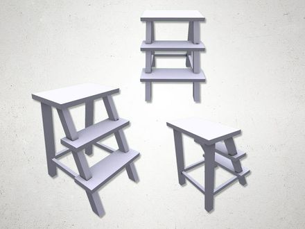 Stepladder - 3D Model