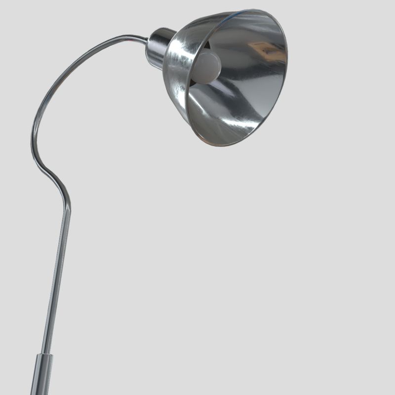 Standing Lamp 4 - low poly PBR 3d model