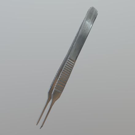 Tweezer 2 - low poly PBR 3d model