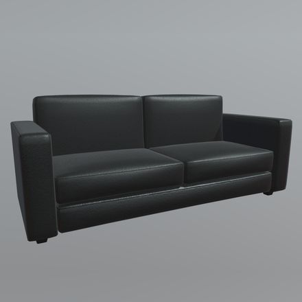 Sofa 2 - PBR 3d model