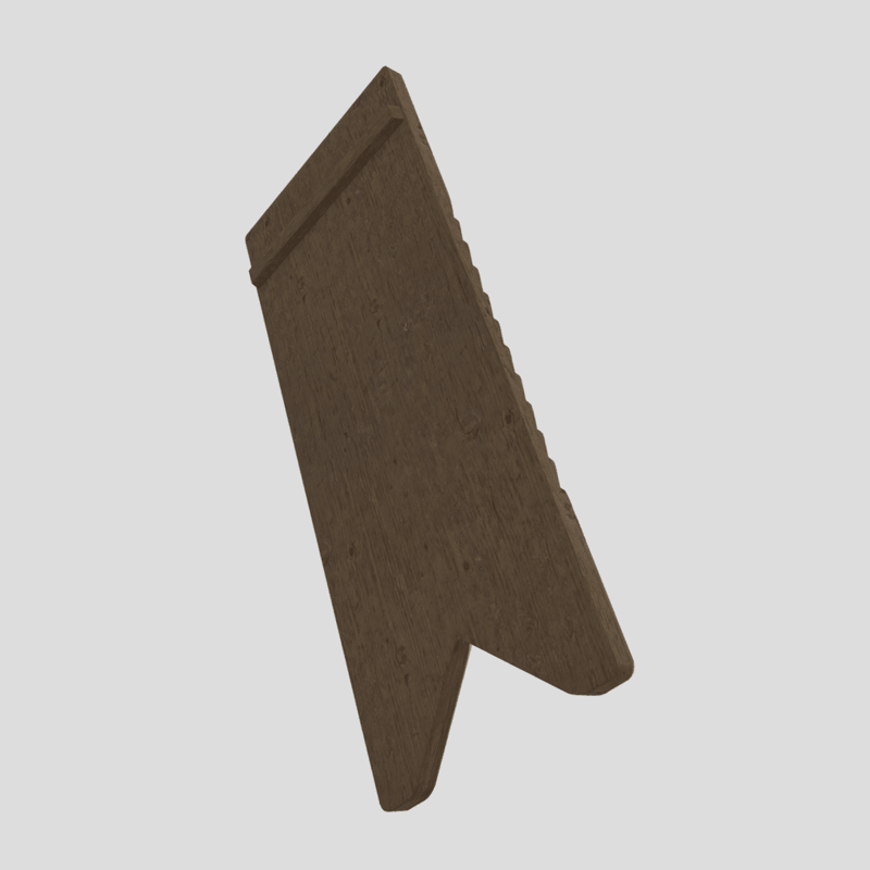 Washboard 2 - low poly PBR 3d model