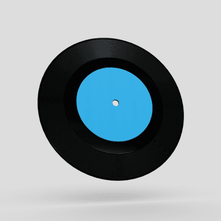 Vinyl Record 2 - low poly PBR 3d model