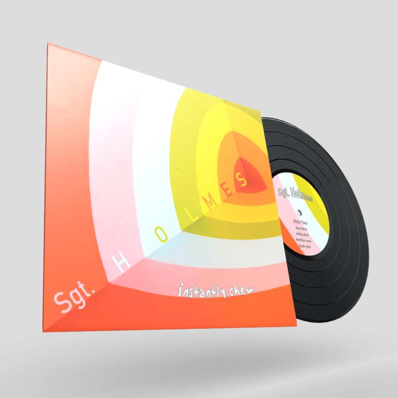 CC0 - Vinyl Record Sgt Holmes - low poly PBR 3d model