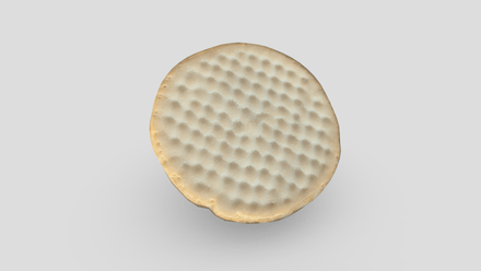 CC0 - Cracker 2 - low poly PBR 3d model