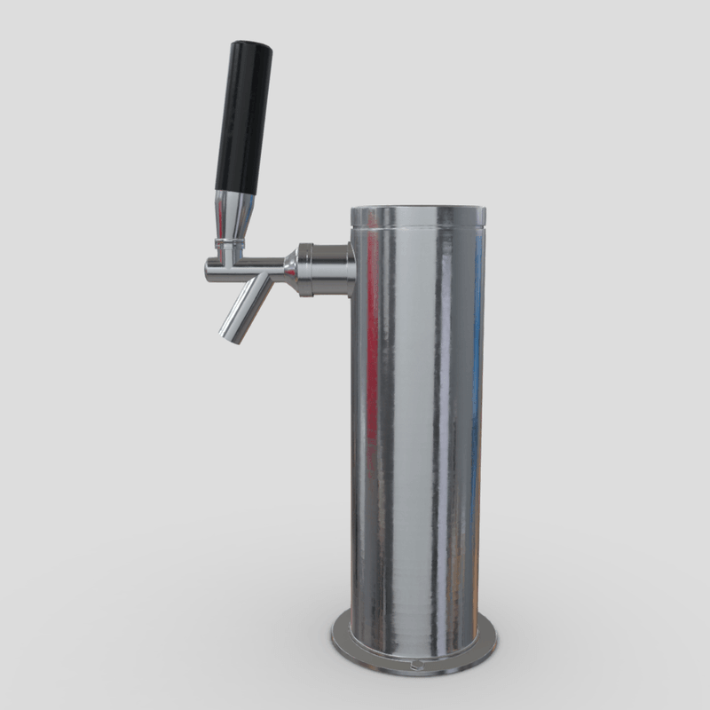 CC0 - Beer Tap - low poly PBR 3d model
