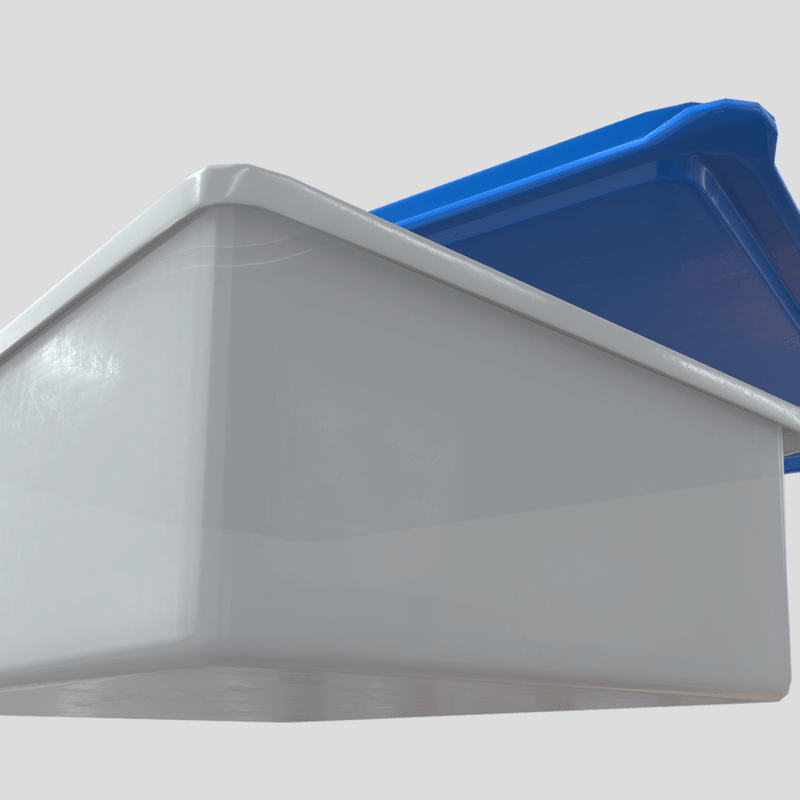 Food Container - low poly PBR 3d model