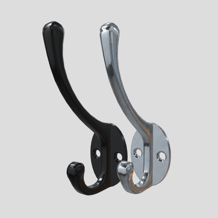 Coat Hook - low poly PBR 3d model