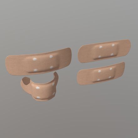 Sticking Plaster - low poly PBR 3d model