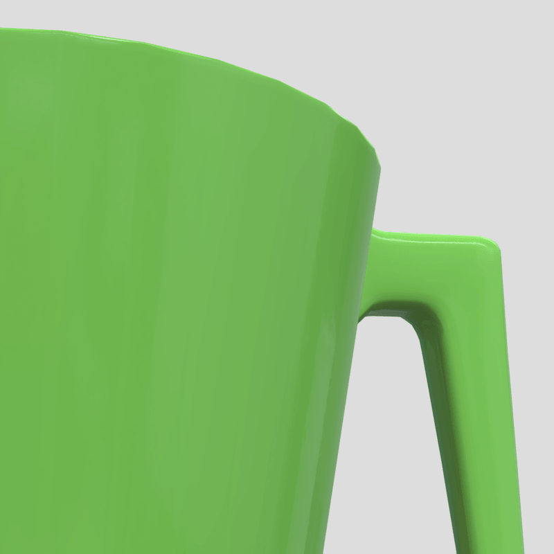 Mug 5 - low poly PBR 3d model