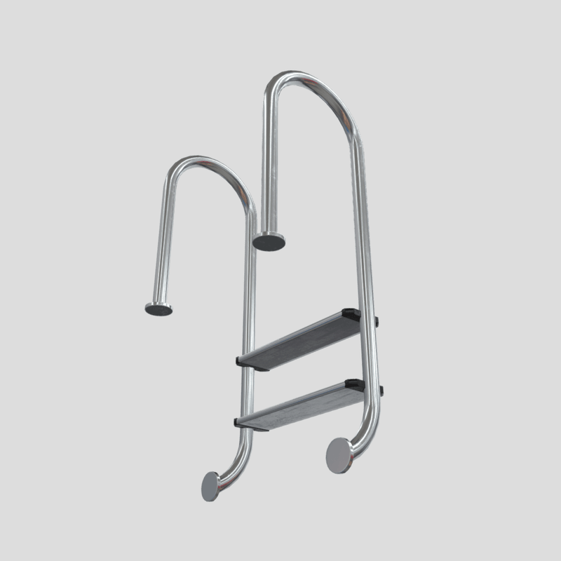 CC0 - Pool Ladder 3 - low poly PBR 3d model