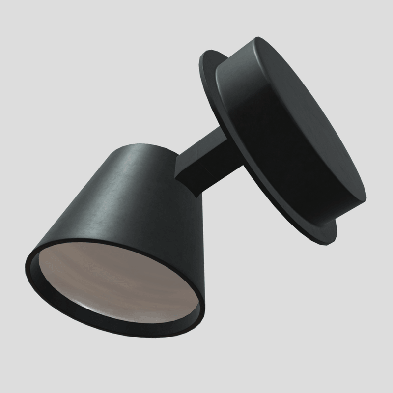 Wall Lamp 4 - low poly PBR 3d model