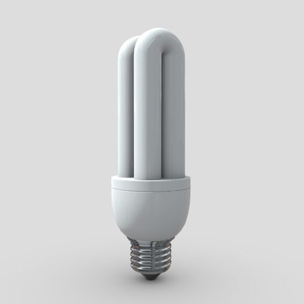 Light Bulb 2 - low poly PBR 3d model